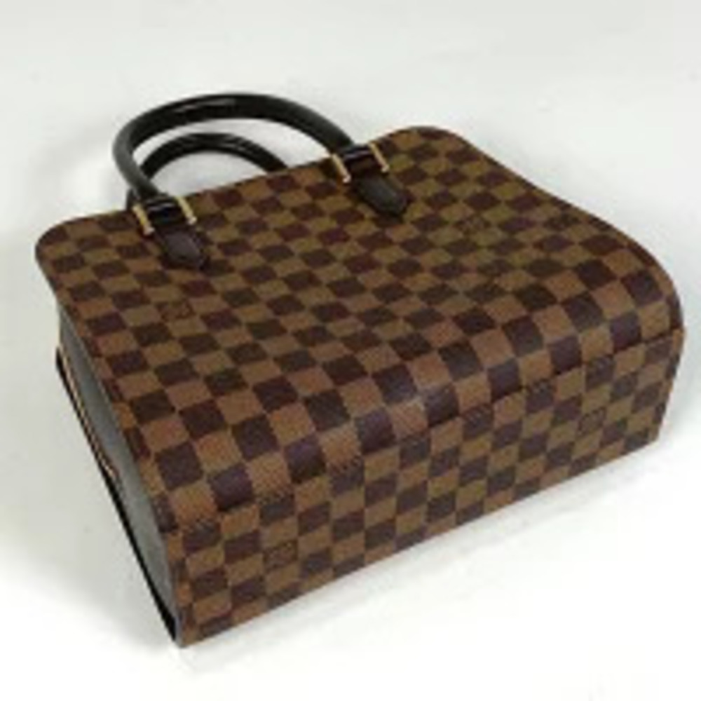 Louis Vuitton Damier Handbag Brown Triana